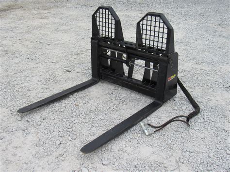 48 pallet forks skid steer|pallet fork attachment skid steer.